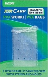 WOREK PVA ZE SZNURKIEM I OTWORAMI 100X125MM 5X10SZT JAXON LC-PVA054