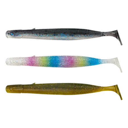 GRAVITY STICK PADDLETAIL 14CM 15G SINKING GHOST MIX 6PCS Savage Gear (72587)