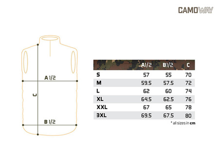 Kamizelka Delphin CamoWAY XXXL Delphin (101005338)