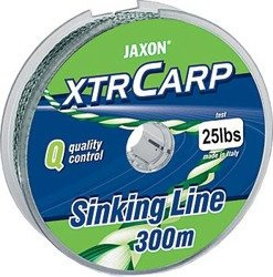 P.JAXON XTR CARP SINK.LINE GREEN/BLACK 25 LBS 300M JAXON ZJ-PAG25B
