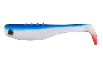 Ripper  BANDIT 5"/12,5cm 2szt./bag WHITE/BLUE  red tail    DRAGON CHE-BD50S-10-360