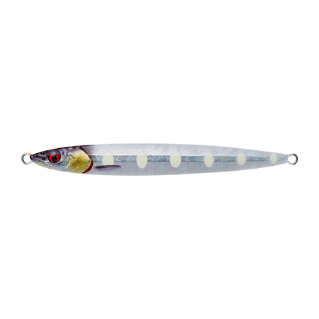 3D SLIM JIG MINNOW 18CM 180G FAST SINKING BONE WHITE GLOW PH Savage Gear (74462)