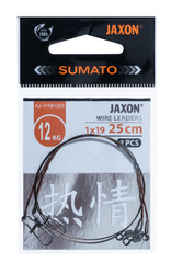 PRZYPON JAXON SUMATO 1X19 25CM 12KG 5X2SZT JAXON AJ-PAB1225