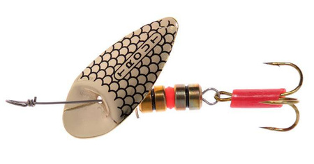 BŁYSTKA OBROTOWA - TROUT Nr 1 ZŁOTY / 00 MIKADO PMB-OTR-1Z-00