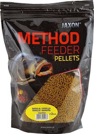 PELLETS METHOD FEEDER 2MM WANILIA 500G JAXON FM-PE01