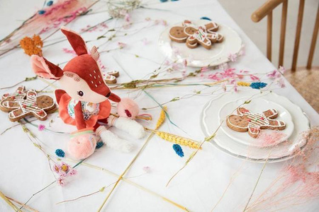 LILLIPUTIENS Przytulanka aktywizująca wielofunkcyjna Sarenka Stella 9 m+