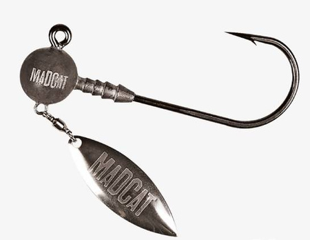 GŁÓWKA JIGOWA Z BLASZKĄ MADCAT JIGHEAD WITH BLADE / 40GR DAM 5796040
