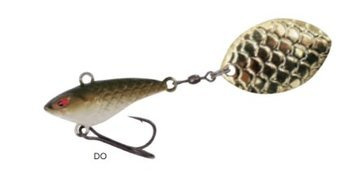 WOBLER Z OBROTOWYM WIRUJĄCYM OGONKIEM PRZYNĘTA - M-TAIL 6g/DIRTY OLIVE - op.1szt. MIKADO PMMT-6-DO