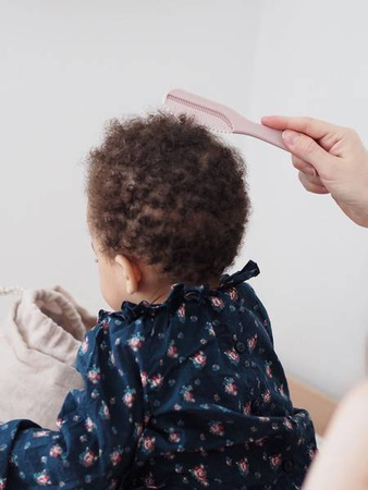 Beaba Szczoteczka do włosów i grzebień Old Pink