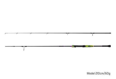 WĘDKA SPINNING HYPNOOSA / 2 składy  210cm/60g 210cm/60g Delphin (110386210)