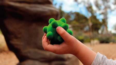 Rubbabu Zestaw 6 małych sensorycznych piłek (opakowanie zbiorcze 48 sztuk)