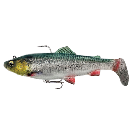 4D RATTLE SHAD TROUT 12.5CM 35G SINKING GREEN SILVER Savage Gear (73999)