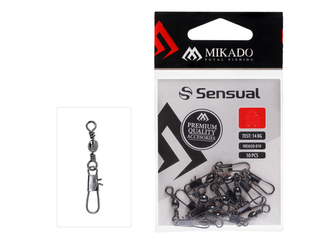 KRĘTLIK BARYŁKOWY Z AGRAFKĄ BLASZKOWĄ - BN - Nr. 4 - op.5szt. MIKADO HX3020-004