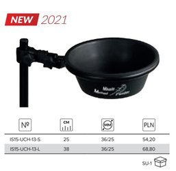 UCHWYT - Z MISĄ OKRĄGŁĄ śr. 38cm - op.1szt. MIKADO IS15-UCH-13-L