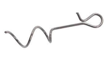 WKRĘT - Z KLIPSEM DO HACZYKA OFFSETOWEGO JAWS SPIRAL SNAP XS - 10mm - op.8szt. MIKADO HDJ-15-XS