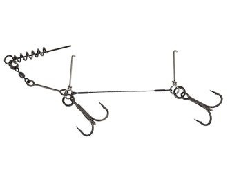 Dozbrojka Savage Gear 1x7 TI Corkscrew Stinger 2x#2/0 23kg 1szt. (61775)