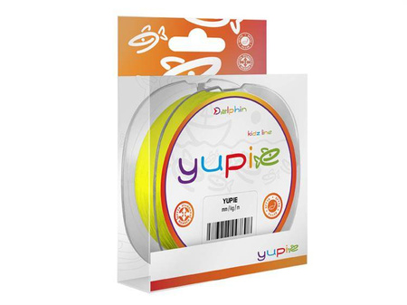 ŻYŁKA YUPIE / fluo żółta 0,20mm 3,7kg 300m Delphin (101003223)