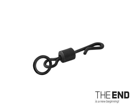 Krętlik szybkiej wymiany z pierścieniem #4 / 10 szt. rozmiar 4 Delphin (101000267)