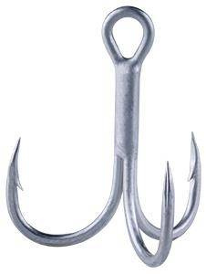 MORSKIE KOTWICZKI BKK - FANGS 6063 2X CP Nr.10 MATTE TIN - torebka 7szt. MIKADO BT632-MT-CP-POINT-10