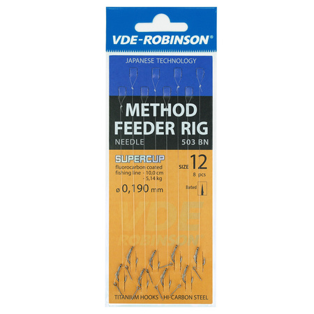 Przypon VDE-R z bagnetem MF 503BN rozm. 6, śr. 0,245mm VDR Team 01-V-M503BN-06B