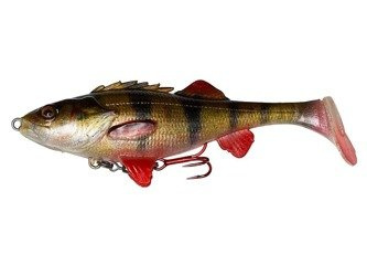 Guma, Ripper Okoń Savage Gear 4D Perch Shad 12.5cm 25g SS 01-Perch (61794)
