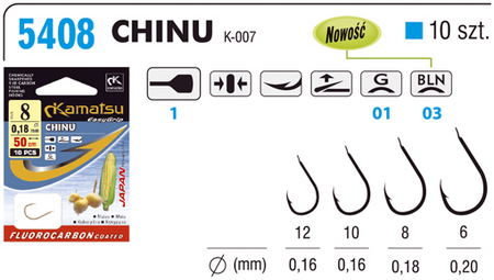 KAMATSU FC 50 CHINU KUKURYDZA 12/0.16 BLNŁ 5408 PRZYPON 540810312