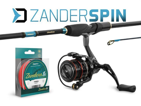 Zestaw spinningowy Delphin ZanderSPIN 210cm + 3T + 0,16mm Delphin (101004211)