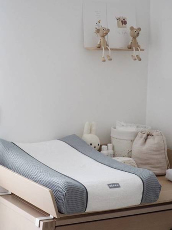 Beaba Pokrowiec na anatomiczny przewijak Sofalange Light Mist