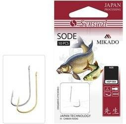 HACZYK SENSUAL - SODE Nr 10 G / 0.14mm / 70cm - torebka 10szt. MIKADO HSP1004-10G-014