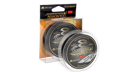 PLECIONKA NIHONTO OCTA BRAID 045 BLACK 150M