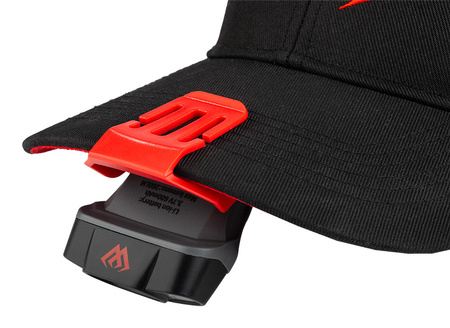 LATARKA - Z KLIPSEM UNIWERSALNYM - 260 LUM + CZUJNIK RUCHU - op.1szt. MIKADO AML01-2214