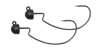 TUNGSTEN EWG NED HEAD #4/0 2.7G MATT BLACK 2PCS Savage Gear (82315)