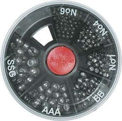 CIĘŻARKI DINSMORES 6 ASORT. 100g JAXON CD-AA006