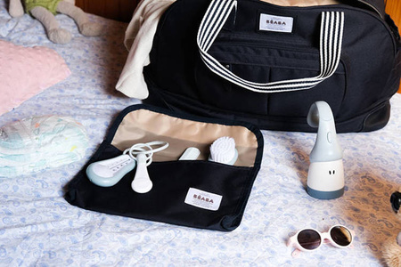 Beaba Torba dla mamy Amsterdam II z możliwością powiększenia do rozmiaru XXL blue marine