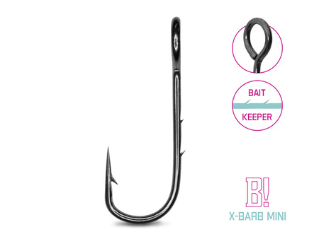 Hak Cheburashka Delphin B! X-BARB MINI / 8szt. 6 Delphin (101005153)