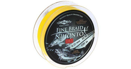 PLECIONKA NIHONTO FINE BRAID  030 FLUO 100M MIKADO Z30F-030