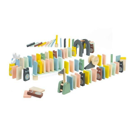 Drewniane domino Sweet Cocoon 100 elementów, Janod