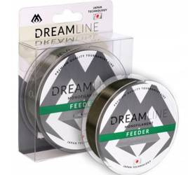 ŻYŁKA DREAMLINE FEEDER (MOSS GREEN) - 0.16mm / 4.16kg / 300m - 1 szp. MIKADO ZDL300-300-016