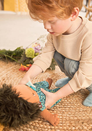 LILLIPUTIENS Duża lalka dzidziuś Sasha 36 cm 2 lata+