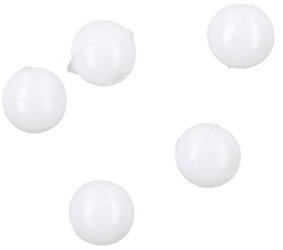 KORALIK OKRĄGŁY 4mm - Biały - op.25szt. MIKADO AM-SUR-K01-4-W