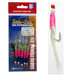 Przywieszka makrelowo-dorszowa Sea Fox, r. 2/0, 5 szt. Sea Fox 45-ZA-M02-2/0