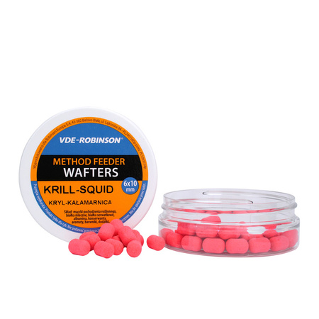 Przynęta VDE-Robinson Wafters 6x10mm, Kryl-Kałamarnica, 15g VDR Team 62-B1-KRS