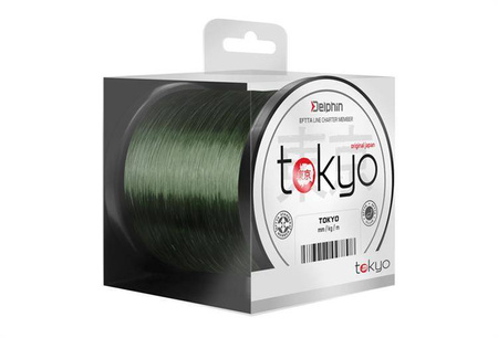 ŻYŁKA Monofil Delphin TOKYO zielony 0,369mm 10,0kg 300m Delphin (101000216)