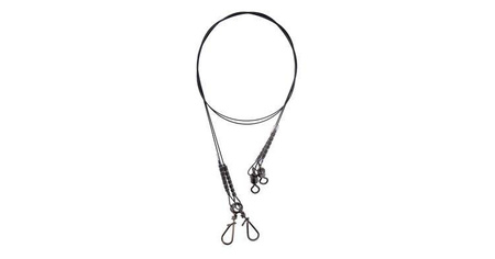 PRZYPON TYTANOWY JAWS STRONG 25cm/18kg- op.2szt. MIKADO ZGJ03-25-18