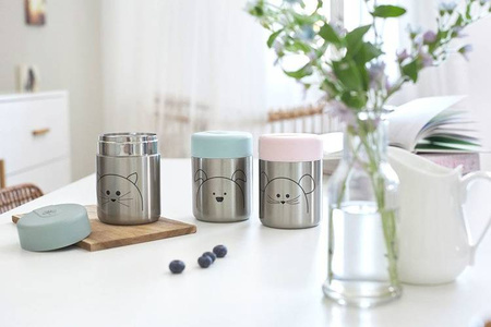 Lassig Pojemnik - termos obiadowy 315 ml Little Chums Mysz