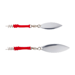 WKRĘCANY SPIN TEASER S SILVER RED 3szt. Savage Gear (72286)