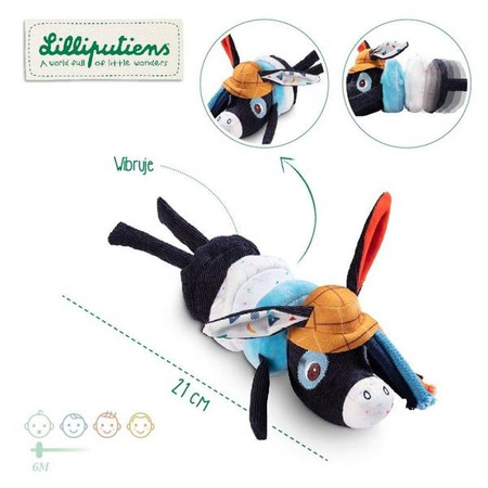 LILLIPUTIENS Zawieszka wibrująca Farma Osiołek Ignace 6 m+