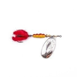 BŁYSTKA OBROTOWA Mepps AGLIA POMPON srebrna nr 5