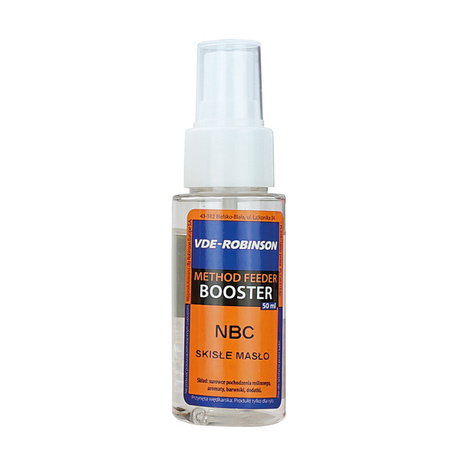 Dodatek VDE-Robinson Booster z atomizerem, skisłe masło NBC, 50ml VDR Team 62-D1-NBC
