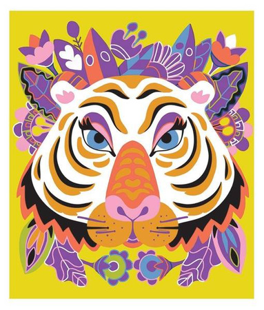 Zestaw kreatywny Do zdrapywania Zwierzęta świata 5+, Janod